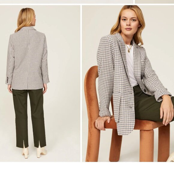 Rails Windsor Lilac Navy Mini Check Size Medium NWOT - Picture 3 of 15